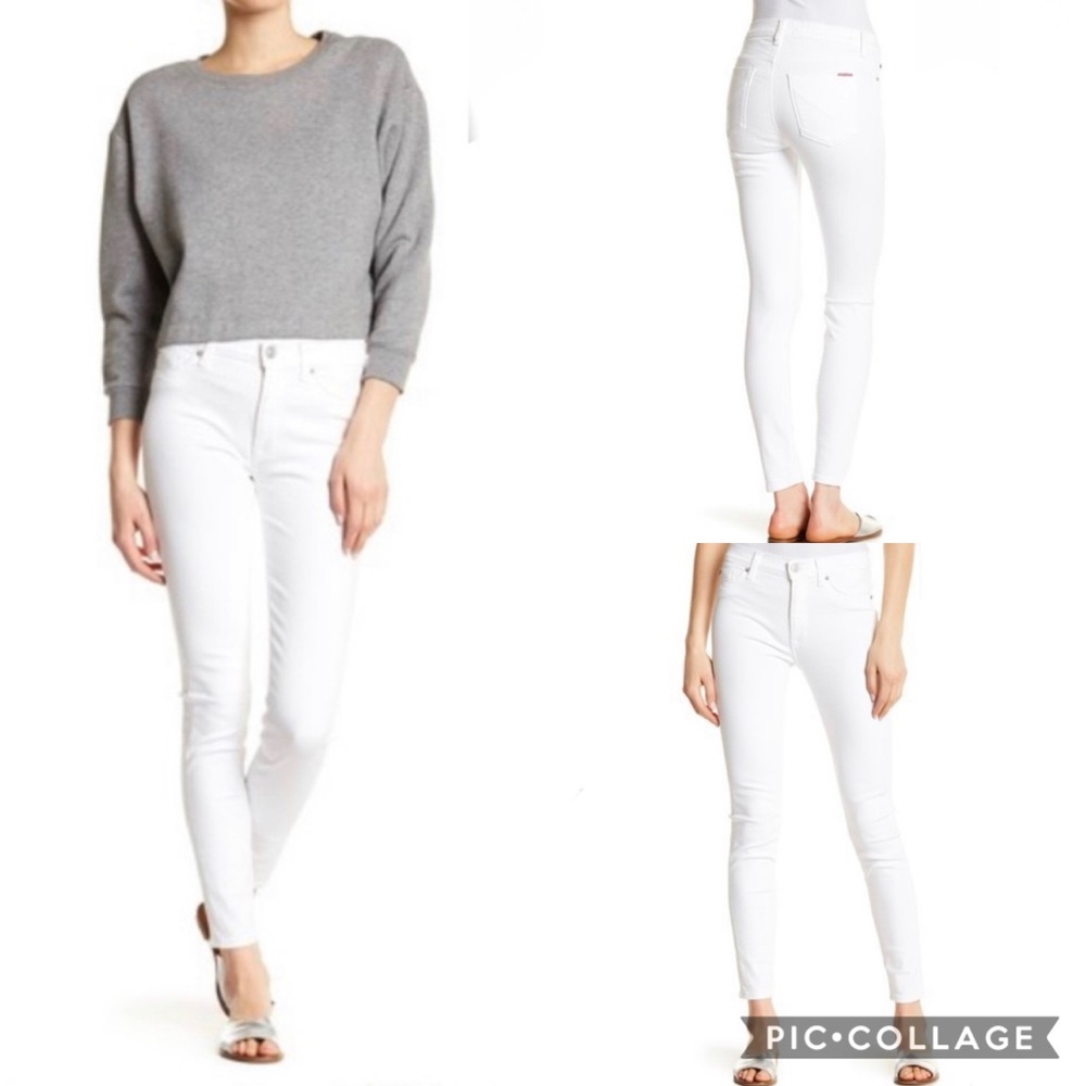 Hudson Barbara high rise super skinny jeans
